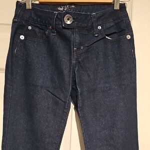 👖 Hint Jeans Women’s Dark Wash Bootcut Jeans – Size 3